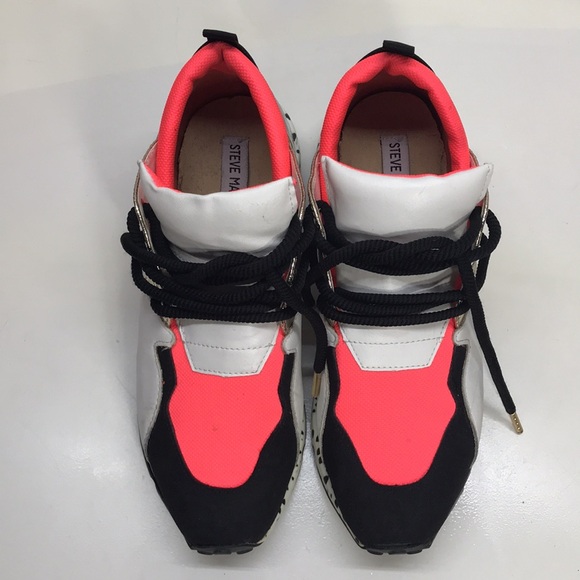 Steve Madden Cliff Chunky Wedge Sneaker Size 9 - Picture 7 of 9